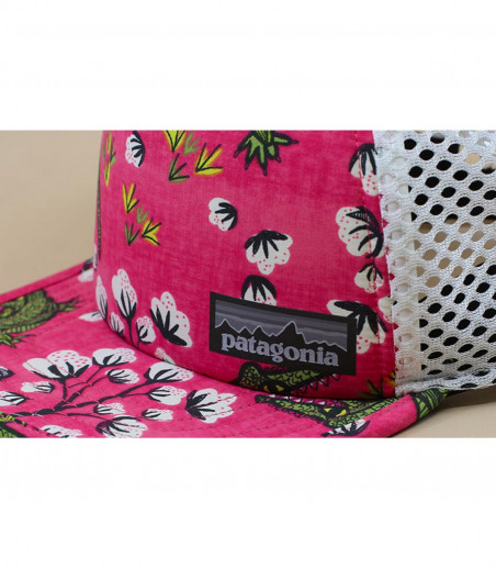 trucker Patagonia estampado rosa trucker Patagonia estampado rosa
